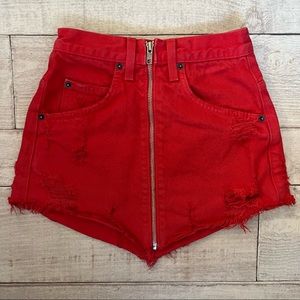LF Zip Up Skirt